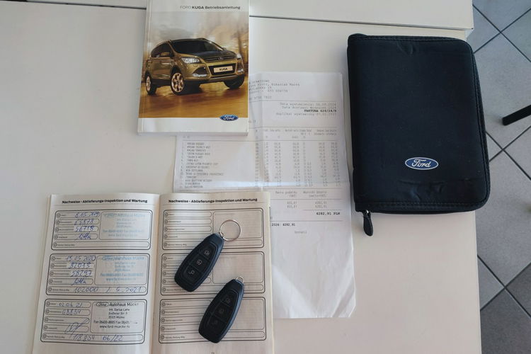 Ford Kuga Oryginał lakier + 4x4 + niski przebieg zdjęcie 22