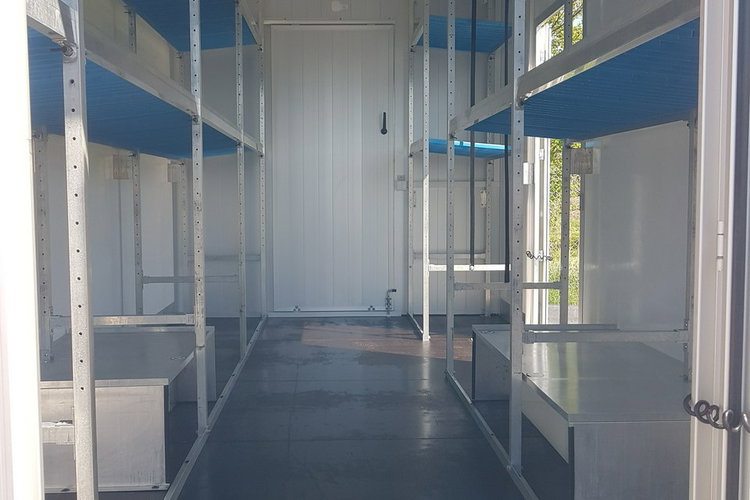 Iveco Daily KONTENER NISKOPODŁOGOWY 4.43x2.23x2.42 SKLEP BAR FOODTRUCK KAMPER AC zdjęcie 36