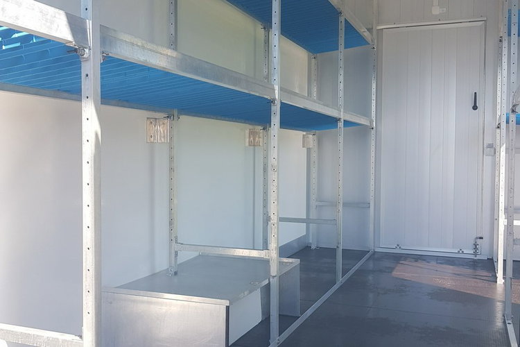 Iveco Daily KONTENER NISKOPODŁOGOWY 4.43x2.23x2.42 SKLEP BAR FOODTRUCK KAMPER AC zdjęcie 37