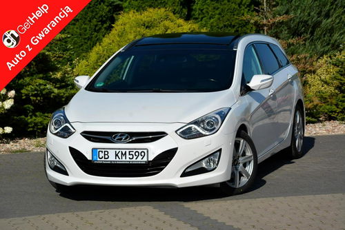 Hyundai i40 Lift Premium Skóry bi-Xenon Ledy Panorama Navi Wentylacja EL.Klapa