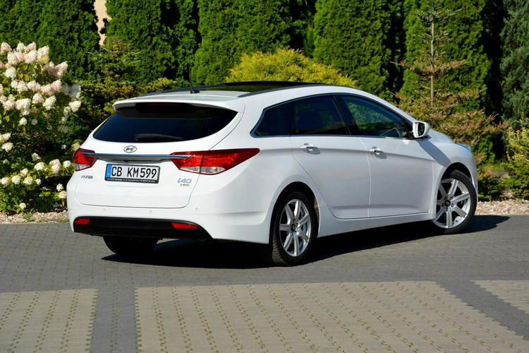 Hyundai i40 Lift Premium Skóry bi-Xenon Ledy Panorama Navi Wentylacja EL.Klapa zdjęcie 12