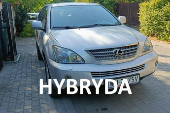 Lexus RX 400h , Président. 4x4 , hybryda, skóra , szyber., bezwypadkowy, st.bdb