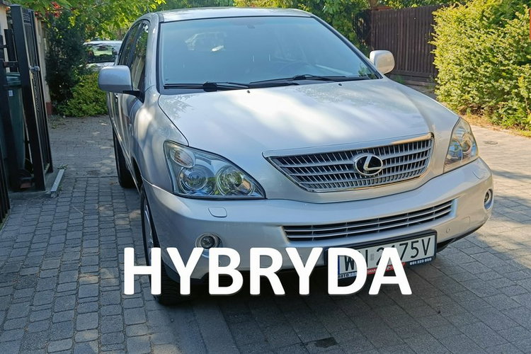 Lexus RX 400h , Président. 4x4 , hybryda, skóra , szyber., bezwypadkowy, st.bdb zdjęcie 1