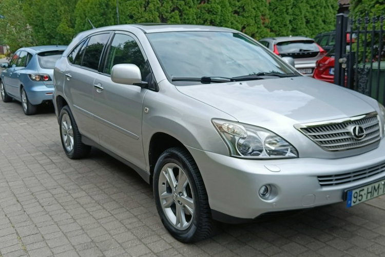 Lexus RX 400h , Président. 4x4 , hybryda, skóra , szyber., bezwypadkowy, st.bdb zdjęcie 12
