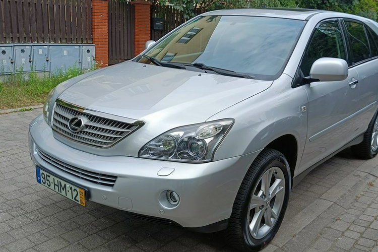 Lexus RX 400h , Président. 4x4 , hybryda, skóra , szyber., bezwypadkowy, st.bdb zdjęcie 3