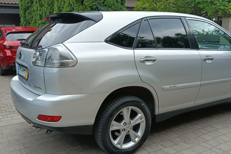 Lexus RX 400h , Président. 4x4 , hybryda, skóra , szyber., bezwypadkowy, st.bdb zdjęcie 8