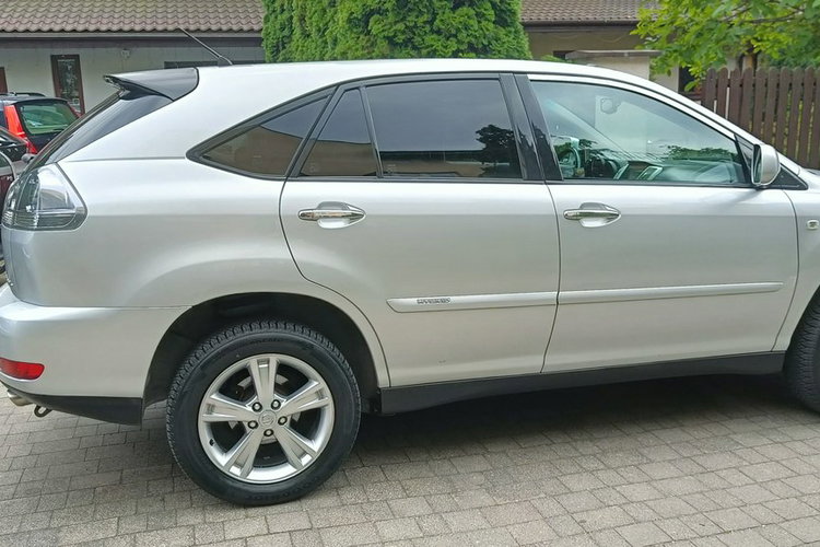 Lexus RX 400h , Président. 4x4 , hybryda, skóra , szyber., bezwypadkowy, st.bdb zdjęcie 9