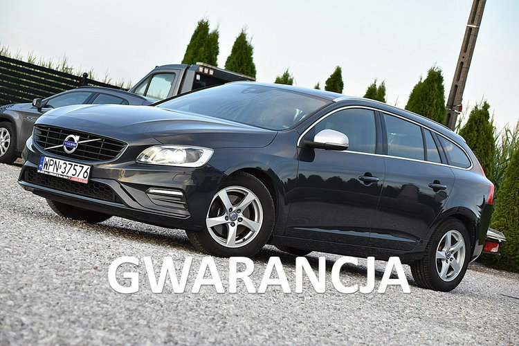 Volvo V60 2,0D3 150Km R-Design Pół-Skóra Led Navi Xenon Gwarancja zdjęcie 1