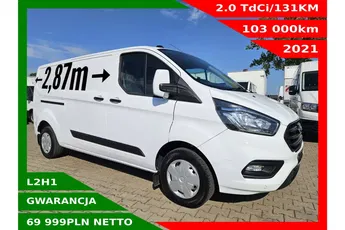 Ford transit-custom L2H1 69999zł NETTO 2.0TdCi/131KM