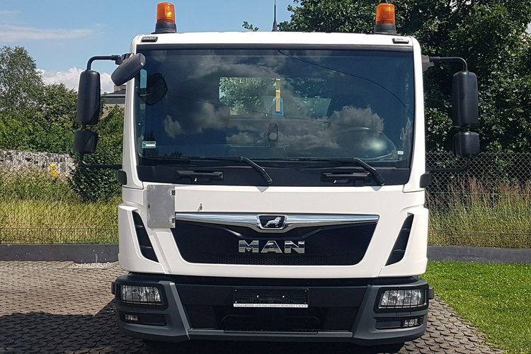 TGL 12.220 HAKOWIEC POD KONTENERY SKIBICKI 4x2 KLIMA DO KONTENERÓW MANUAL 12T POD KONTENER zdjęcie 15