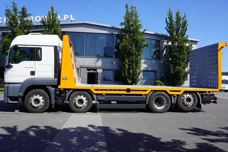 MAN TGS 35.420 8×2 / NOWA laweta / 3 osie skrętne / Ładowność 20 T / kab. sypialna zdjęcie 11