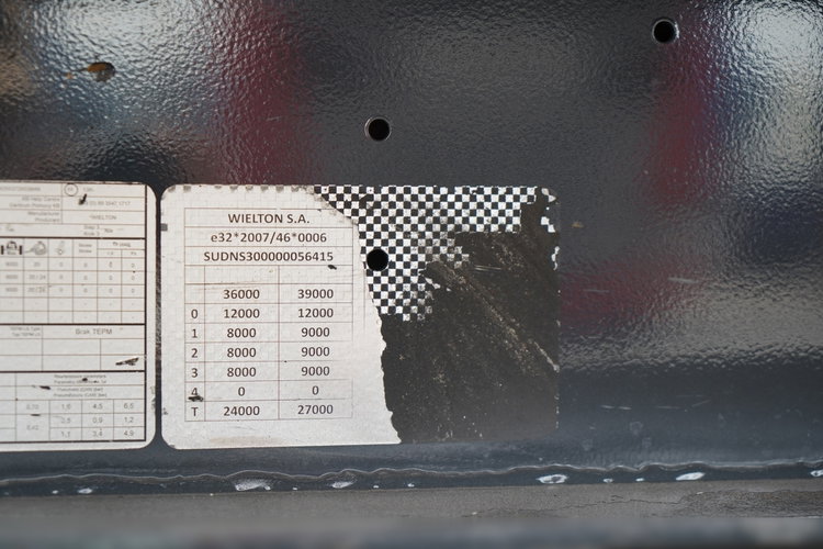 Wielton / FIRANKA / MEGA / LOWDECK / OŚ PODNOSZONA / DACH PODNOSZONY / 2016 ROK zdjęcie 26