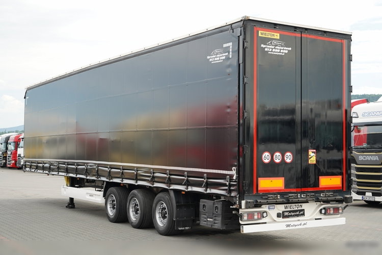 Wielton / FIRANKA / MEGA / LOWDECK / OŚ PODNOSZONA / DACH PODNOSZONY / 2016 ROK zdjęcie 6