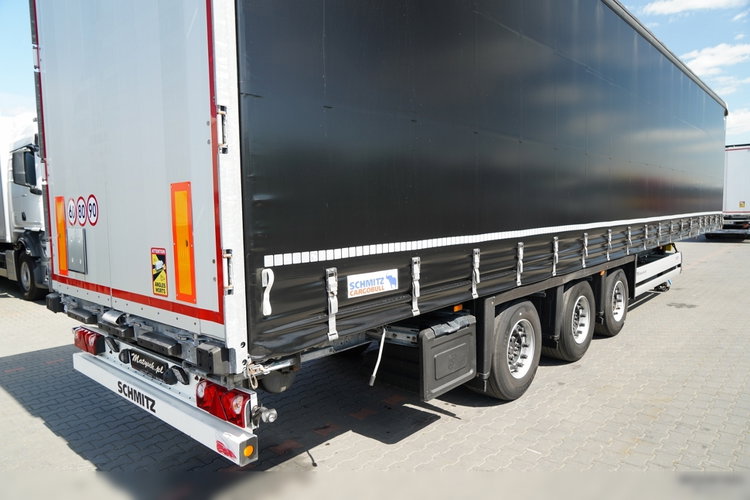 Schmitz / FIRANKA / MEGA / MULDA DO STALI - 9 M / BDE - ROZCZEPIANE ROZSUWANE SŁUPKI / LOWDECK / OŚ PODNOSZONA / 2022 ROK / zdjęcie 13