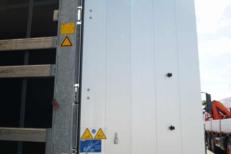 Schmitz / FIRANKA / MEGA / MULDA DO STALI - 9 M / BDE - ROZCZEPIANE ROZSUWANE SŁUPKI / LOWDECK / OŚ PODNOSZONA / 2022 ROK / zdjęcie 14