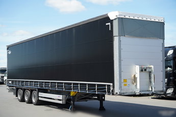 Schmitz / FIRANKA / MEGA / MULDA DO STALI - 9 M / BDE - ROZCZEPIANE ROZSUWANE SŁUPKI / LOWDECK / OŚ PODNOSZONA / 2022 ROK /