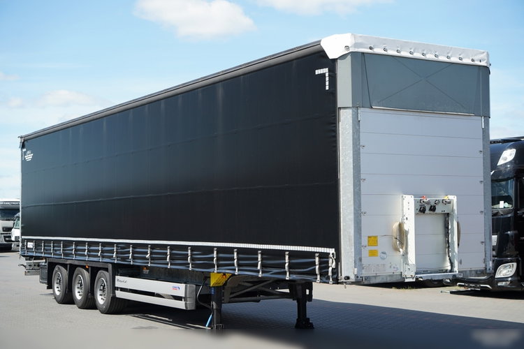 Schmitz / FIRANKA / MEGA / MULDA DO STALI - 9 M / BDE - ROZCZEPIANE ROZSUWANE SŁUPKI / LOWDECK / OŚ PODNOSZONA / 2022 ROK / zdjęcie 1