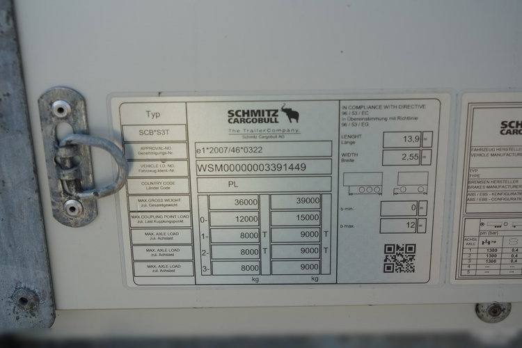 Schmitz / FIRANKA / MEGA / MULDA DO STALI - 9 M / BDE - ROZCZEPIANE ROZSUWANE SŁUPKI / LOWDECK / OŚ PODNOSZONA / 2022 ROK / zdjęcie 28
