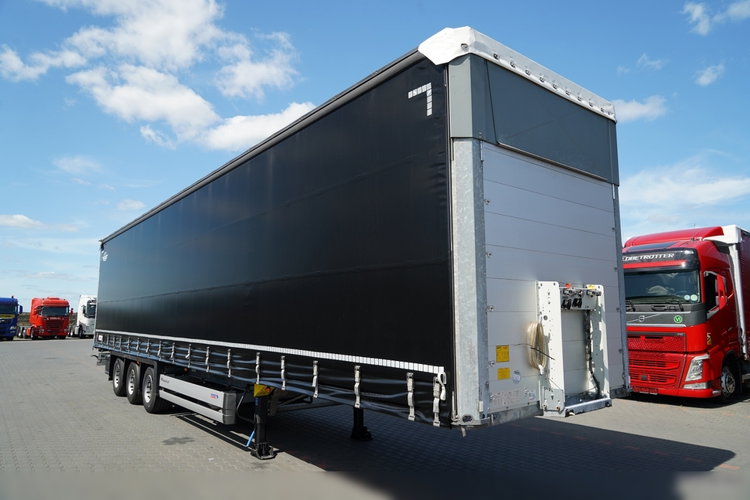 Schmitz / FIRANKA / MEGA / MULDA DO STALI - 9 M / BDE - ROZCZEPIANE ROZSUWANE SŁUPKI / LOWDECK / OŚ PODNOSZONA / 2022 ROK / zdjęcie 2