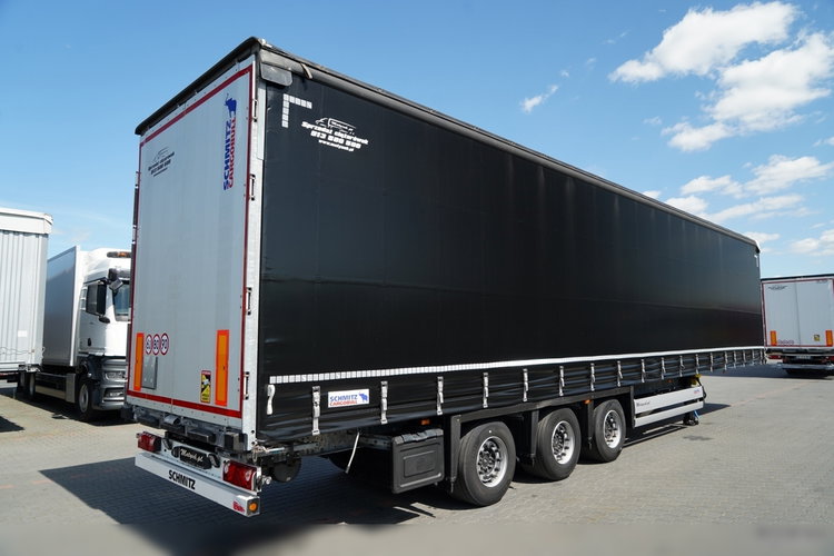 Schmitz / FIRANKA / MEGA / MULDA DO STALI - 9 M / BDE - ROZCZEPIANE ROZSUWANE SŁUPKI / LOWDECK / OŚ PODNOSZONA / 2022 ROK / zdjęcie 7