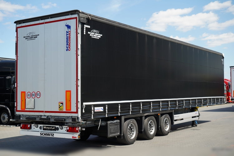 Schmitz / FIRANKA / MEGA / MULDA DO STALI - 9 M / BDE - ROZCZEPIANE ROZSUWANE SŁUPKI / LOWDECK / OŚ PODNOSZONA / 2022 ROK / zdjęcie 8