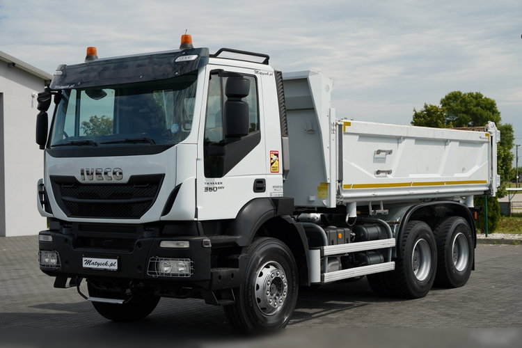 Iveco TRAKKER 360 / 6x4 / WYWROTKA DWUSTRONNA  / HYDROBURTA / AUTOMAT / SPROWADZONY zdjęcie 15