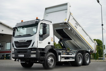 Iveco TRAKKER 360 / 6x4 / WYWROTKA DWUSTRONNA  / HYDROBURTA / AUTOMAT / SPROWADZONY