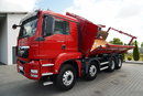 MAN TGS 35.400 / 8x4 / WYWROTKA DWUSTRONNA / HYDROBURTA  / ALUFELGI / PO KONTRAKCIE SERWISOWYM zdjęcie 10