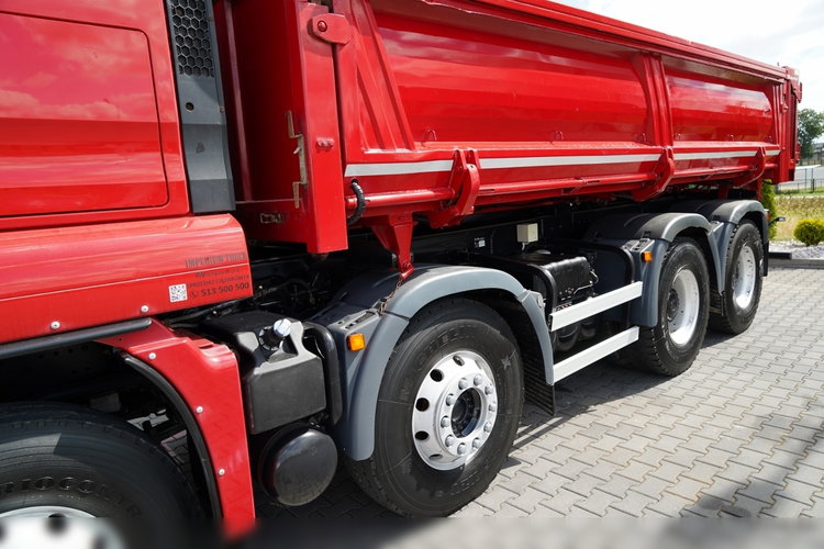MAN TGS 35.400 / 8x4 / WYWROTKA DWUSTRONNA / HYDROBURTA  / ALUFELGI / PO KONTRAKCIE SERWISOWYM zdjęcie 24