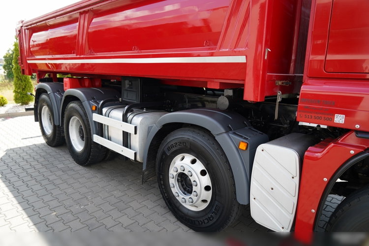 MAN TGS 35.400 / 8x4 / WYWROTKA DWUSTRONNA / HYDROBURTA  / ALUFELGI / PO KONTRAKCIE SERWISOWYM zdjęcie 25