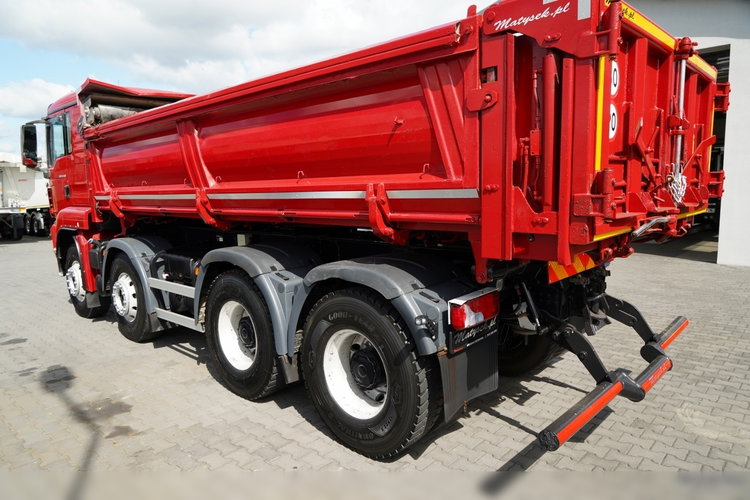 MAN TGS 35.400 / 8x4 / WYWROTKA DWUSTRONNA / HYDROBURTA  / ALUFELGI / PO KONTRAKCIE SERWISOWYM zdjęcie 26