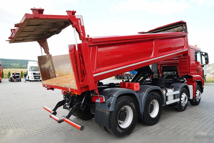 MAN TGS 35.400 / 8x4 / WYWROTKA DWUSTRONNA / HYDROBURTA  / ALUFELGI / PO KONTRAKCIE SERWISOWYM zdjęcie 8