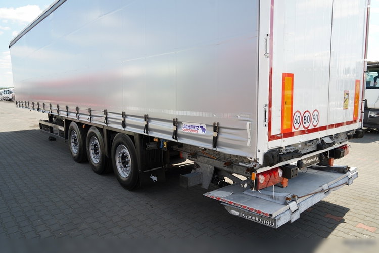 Schmitz -CARGOBULL / FIRANKA / STANDARD / DWIE OSIE PODNOSZONE /  WINDA ZAŁADOWCZA DHOLLANDIA - 2000KG  / 2016 zdjęcie 11
