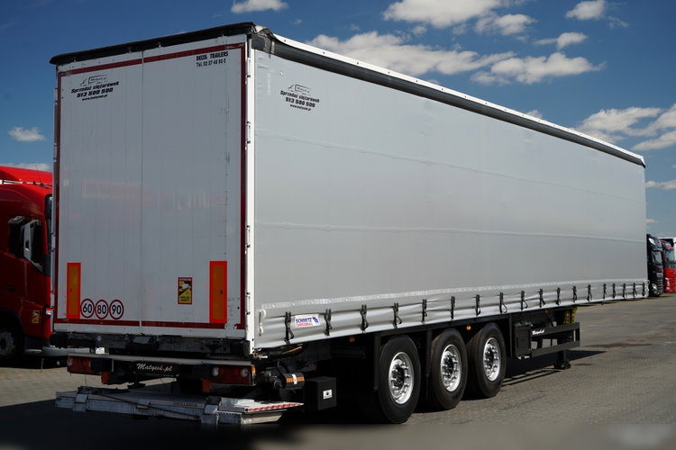 Schmitz -CARGOBULL / FIRANKA / STANDARD / DWIE OSIE PODNOSZONE /  WINDA ZAŁADOWCZA DHOLLANDIA - 2000KG  / 2016 zdjęcie 8