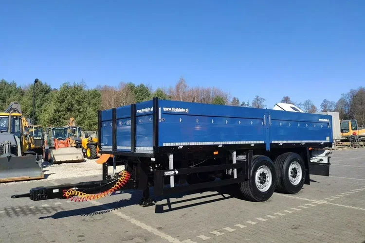 Schmitz Ciężarowa 2-osiowa na poduszkach Tandem Stan Unikat zdjęcie 1