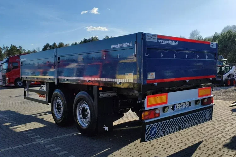 Schmitz Ciężarowa 2-osiowa na poduszkach Tandem Stan Unikat zdjęcie 10