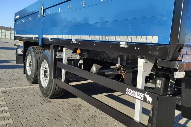 Schmitz Ciężarowa 2-osiowa na poduszkach Tandem Stan Unikat zdjęcie 11