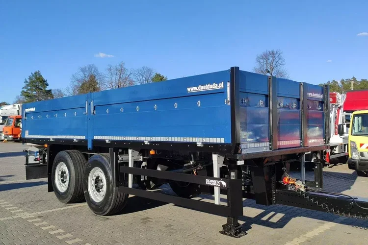 Schmitz Ciężarowa 2-osiowa na poduszkach Tandem Stan Unikat zdjęcie 15