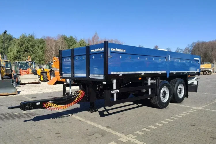 Schmitz Ciężarowa 2-osiowa na poduszkach Tandem Stan Unikat zdjęcie 2