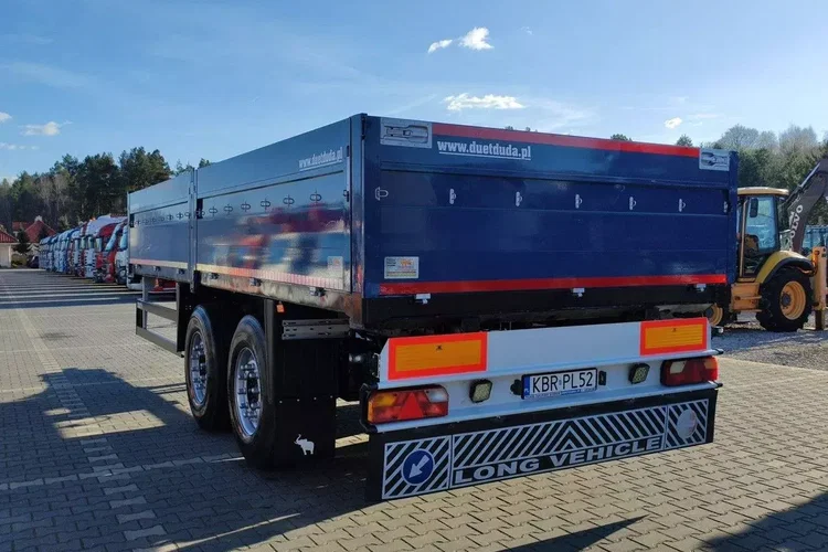 Schmitz Ciężarowa 2-osiowa na poduszkach Tandem Stan Unikat zdjęcie 9