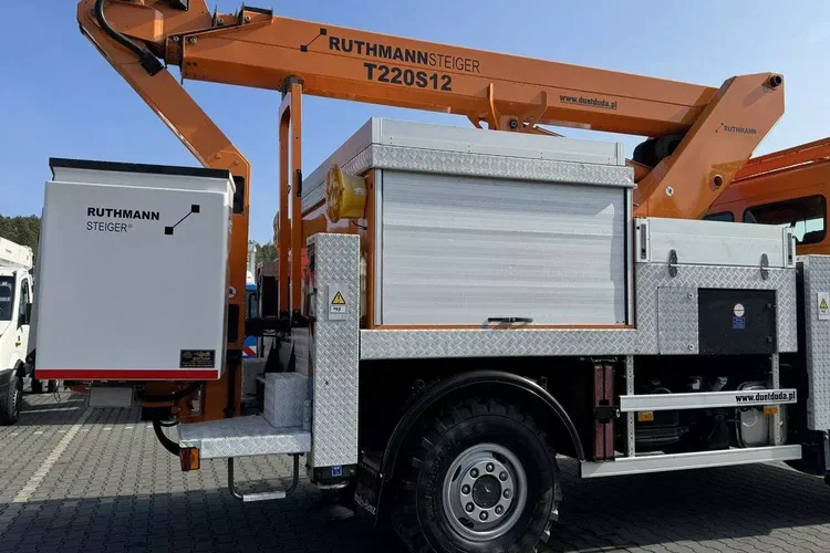 Mercedes Atego 1324 4x4 Zwyżka RUTHMANN STEIGER T220S12 Podnośnik Koszowy zdjęcie 14