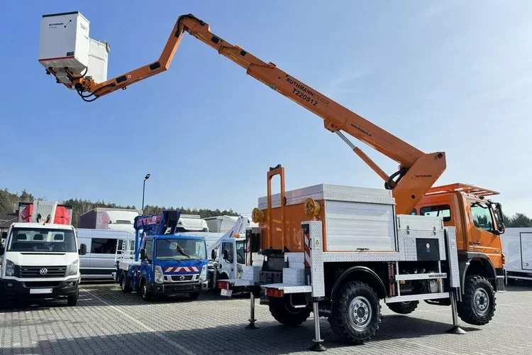 Mercedes Atego 1324 4x4 Zwyżka RUTHMANN STEIGER T220S12 Podnośnik Koszowy zdjęcie 19