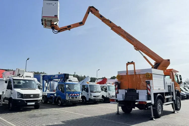 Mercedes Atego 1324 4x4 Zwyżka RUTHMANN STEIGER T220S12 Podnośnik Koszowy zdjęcie 22