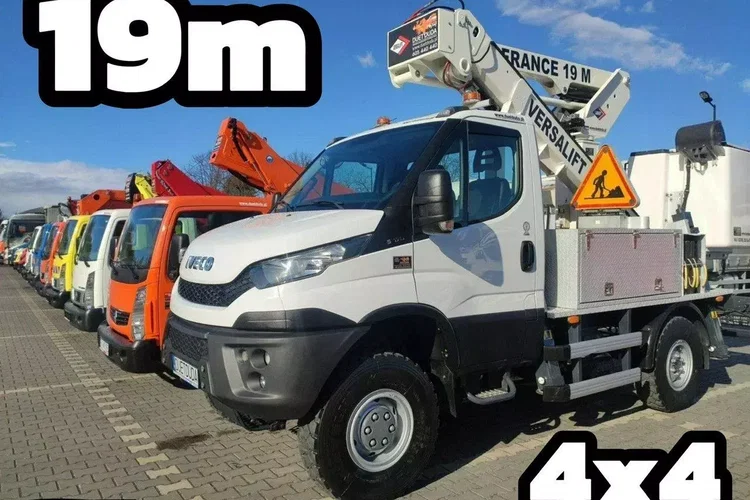 Iveco Daily 55S17W 4x4 Zwyżka 19m Versalift Lat 55 TB Time France zdjęcie 1