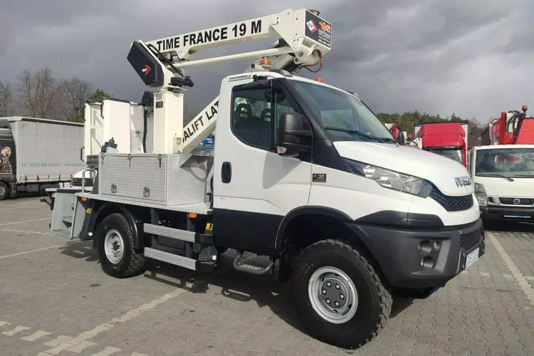 Iveco Daily 55S17W 4x4 Zwyżka 19m Versalift Lat 55 TB Time France zdjęcie 14