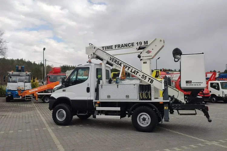Iveco Daily 55S17W 4x4 Zwyżka 19m Versalift Lat 55 TB Time France zdjęcie 16
