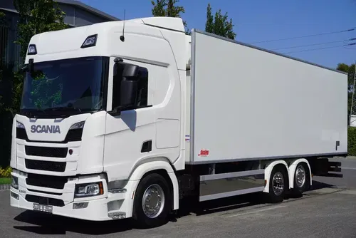 Scania R500 Chłodnia Hakowa KIESLING 20 EPAL / Carrier Supra 1250 Silent