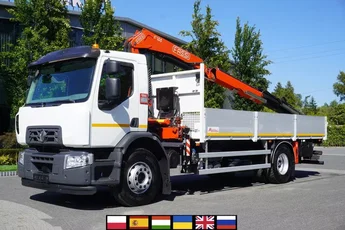 Renault C280 DTI 8 / HDS Fassi 5.6 t / Zasięg 8 m / Platforma 15 EPAL