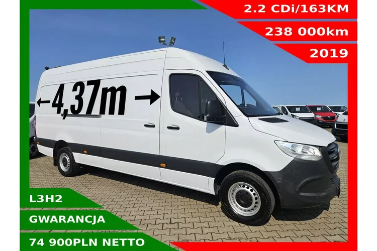 Mercedes Sprinter L3H2 74900zł NETTO 2.2CDi/163KM zdjęcie 1