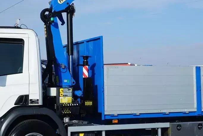 Scania / P 250 / ACC / SKRZYNIOWY + HDS + WINDA / PALFINGER PK 12 002 - EH B / WYSIĘG 10 M zdjęcie 15